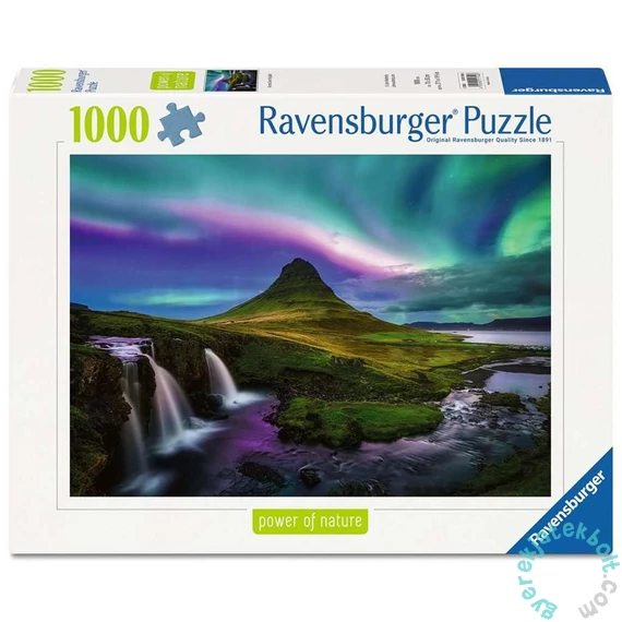 Ravensburger 1000 db-os puzzle - Power of Nature - Sarki fény a Kirkjufell felett (12001744)