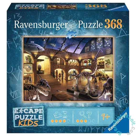 Ravensburger 368 db-os Escape KIDS puzzle - Rejtélyek múzeuma (12935)