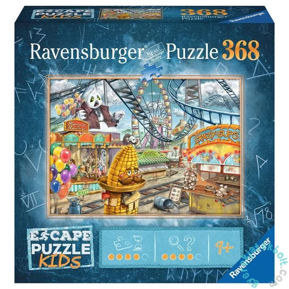 Ravensburger 368 db-os Escape KIDS puzzle - Klasszikus vidámpark (12936)