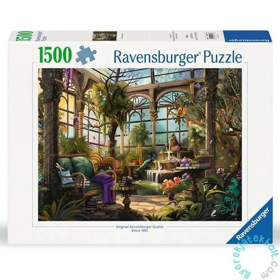 Ravensburger 1500 db-os puzzle - Az üvegház (12001397)