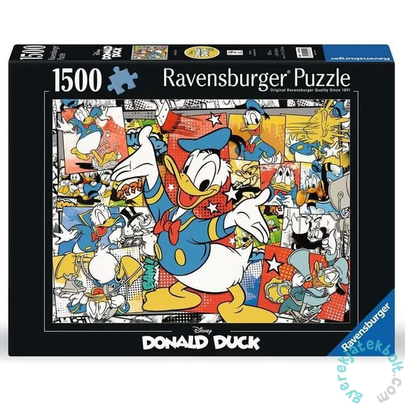 Ravensburger 1500 db-os puzzle - Donald kacsa (12001220)