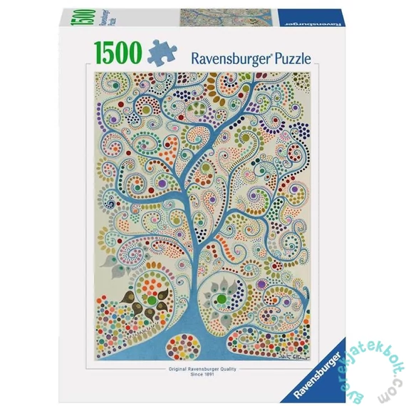Ravensburger 1500 db-os puzzle - Kék fa, Jack Ottanio (12001241)