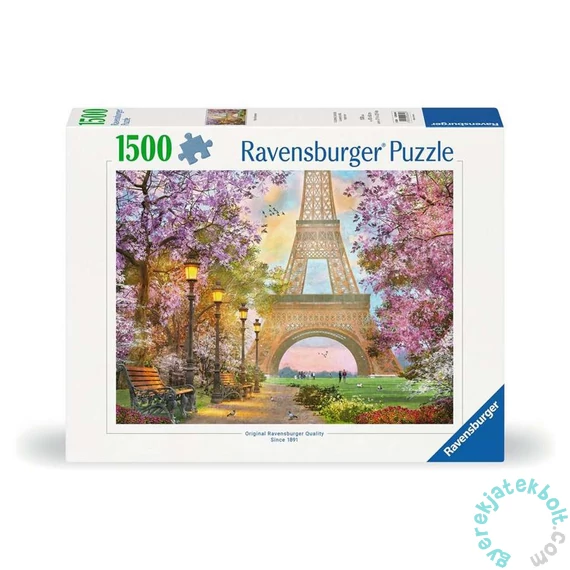 Ravensburger 1500 db-os puzzle - Séta Párizsban (12000694)