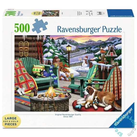 Ravensburger 500 db-os XXL puzzle - Síelés és lazulás (16442)