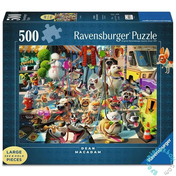 Ravensburger 500 db-os XXL puzzle - A kutyasétáltató (17572)