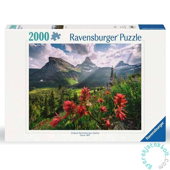 Ravensburger 2000 db-os puzzle - Érintetlen hegyek (12001415)