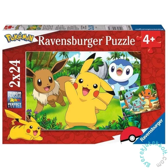 Ravensburger 2 x 24 db-os puzzle - Pokémon (05668)