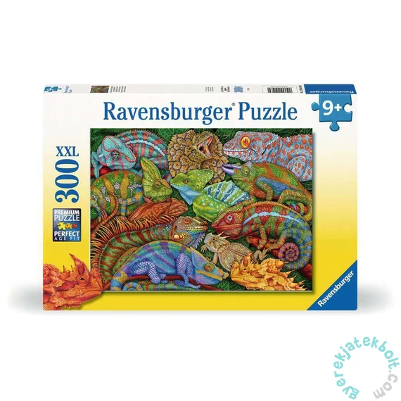 Ravensburger 300 db-os XXL puzzle - Lenyűgöző hüllők (12004103)