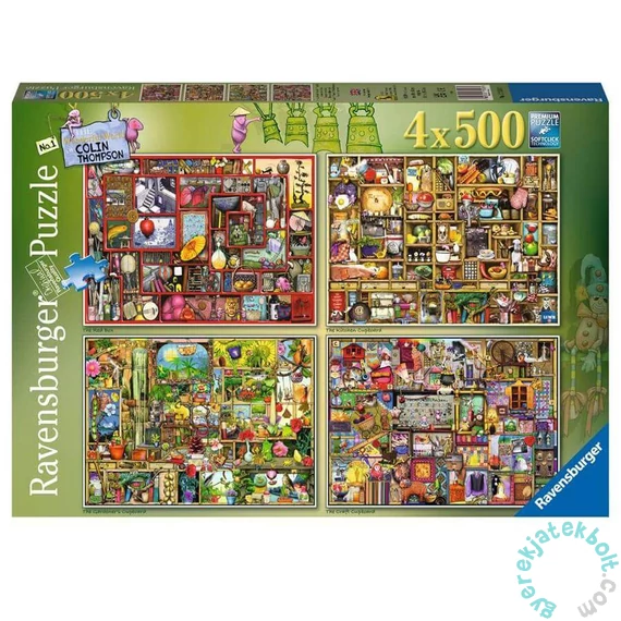 Ravensburger 4 x 500 db-os puzzle - Colin Thompson varázslatos világa 1 (17558)