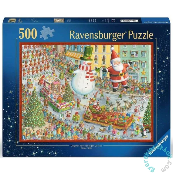 Ravensburger 500 db-os puzzle - Karácsonyi felvonulás (12000382)