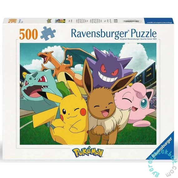 Ravensburger 500 db-os puzzle - Pokémon - Az arénában (12000441)