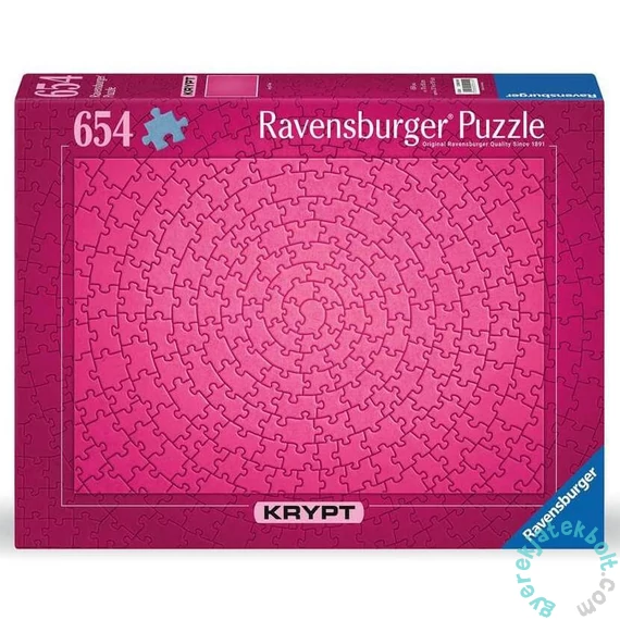 Ravensburger 654 db-os puzzle - Krypt Pink (12000104)