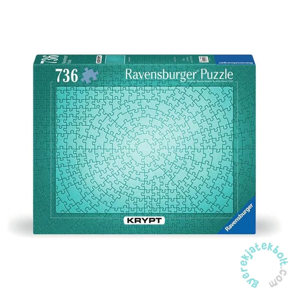 Ravensburger 736 db-os puzzle - KRYPT Metallic Mint (12000189)
