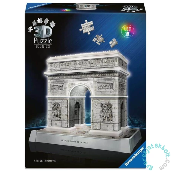 Ravensburger Iconics 255 db-os 3D puzzle - Night Edition - Diadalív (12008029)