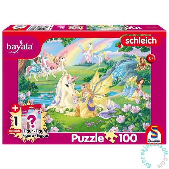 Schmidt 100 db-os  Schleich puzzle figurával - Bayala - Magical Faeries (56563)
