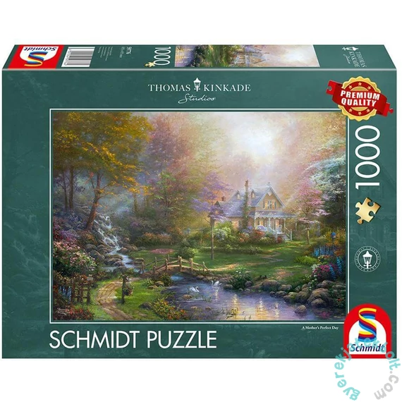 Schmidt 1000 db-os puzzle - A Mother's Perfect Day, Thomas Kinkade (59776)