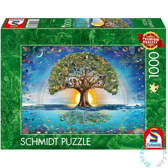 Schmidt 1000 db-os puzzle - The Magic of the Tree of Life (58865)