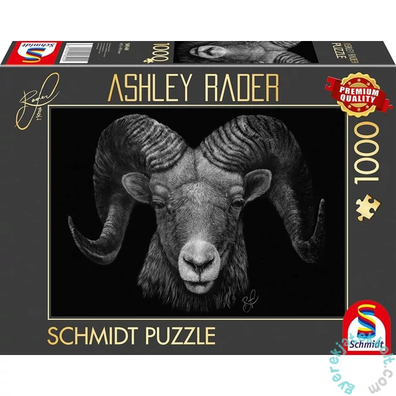 Schmidt 1000 db-os puzzle - Dominance - Aries, In the Sign of Fire, Ashley Rader (58540)