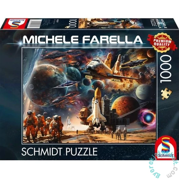 Schmidt 1000 db-os puzzle - Fascination of Space Travel - Journey to Distant Galaxies, Michele Farella (58539)