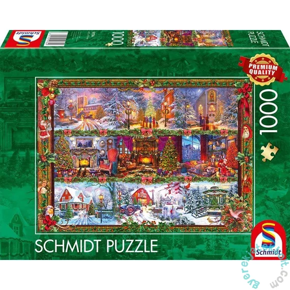Schmidt 1000 db-os puzzle - Happy Holidays (59784)