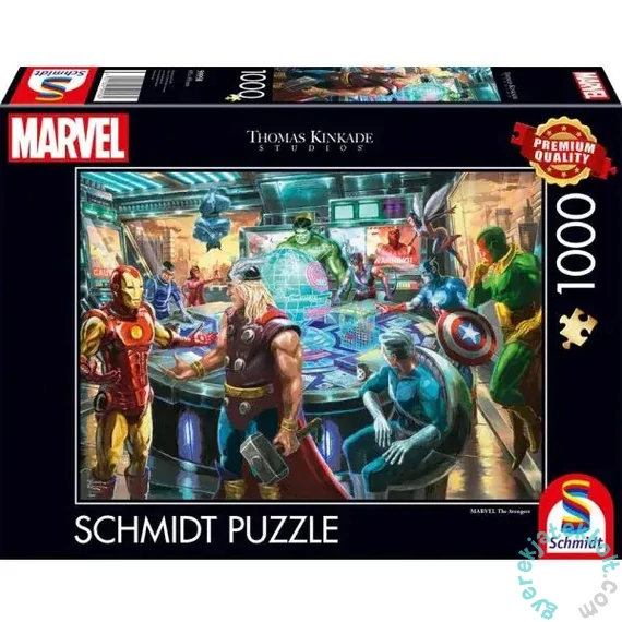 Schmidt 1000 db-os puzzle - Marvel - Avengers, Thomas Kinkade (59958)