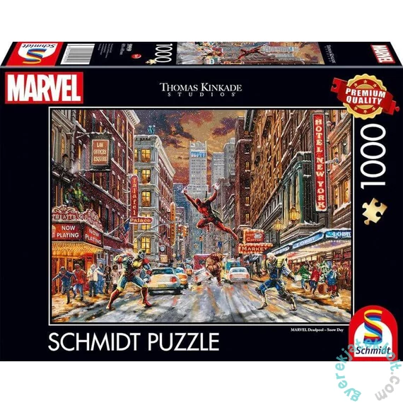 Schmidt 1000 db-os puzzle - Marvel - Deadpool, Thomas Kinkade (59959)
