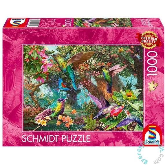 Schmidt 1000 db-os puzzle - The Playful Colors of Hummingbirds (58869)
