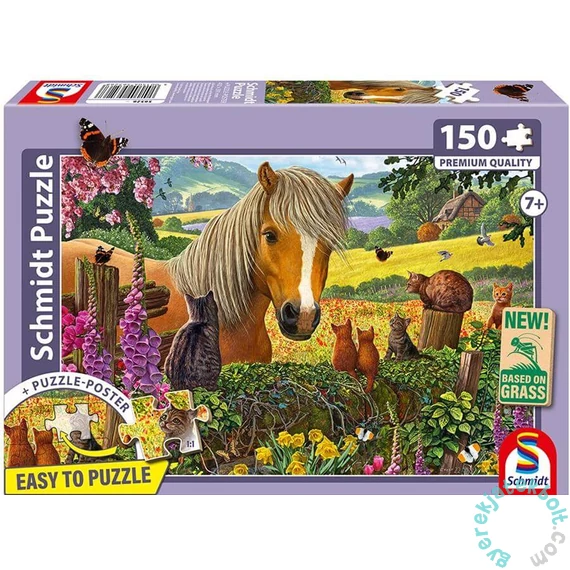 Schmidt 150 db-os puzzle - A Lovely Visit to the Horse Paddock (56526)