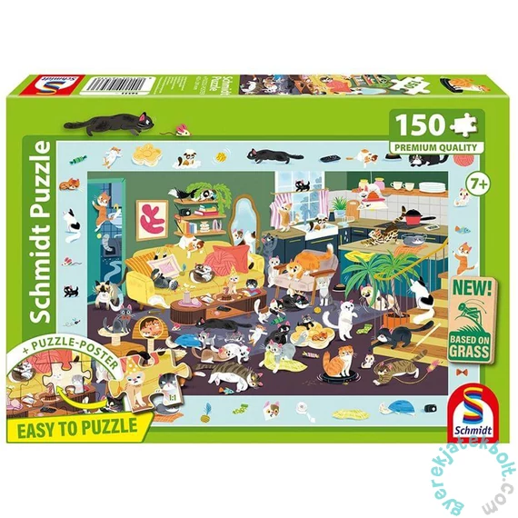 Schmidt 150 db-os puzzle - Funny Cats (56533)