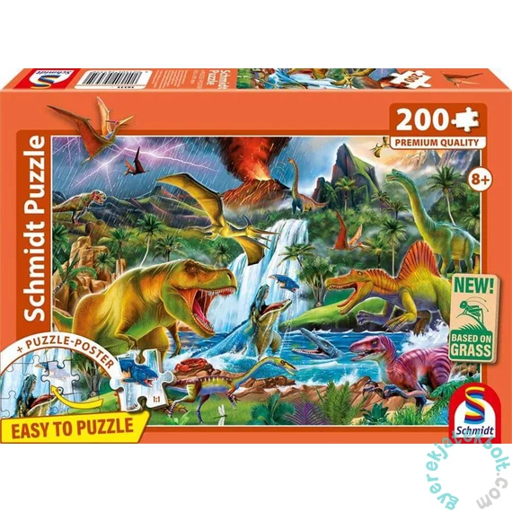 Schmidt 200 db-os puzzle - Fascinating Prehistoric Giants (56535)