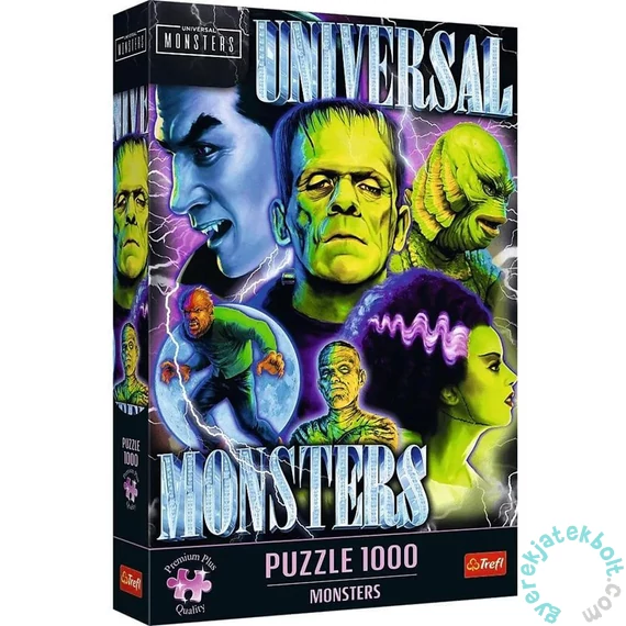 Trefl 1000 db-os Premium Plus puzzle - Az Universal szörnyei (12070)