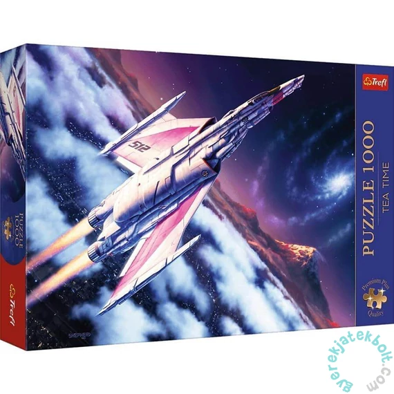 Trefl 1000 db-os Premium Plus puzzle - Tea Time - Űrutazás (12075)