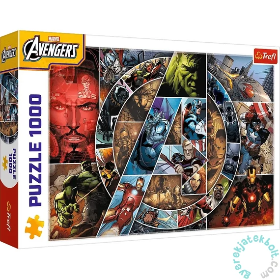 Trefl 1000 db-os puzzle - Avengers - Bosszúállók - Hősök (10934)