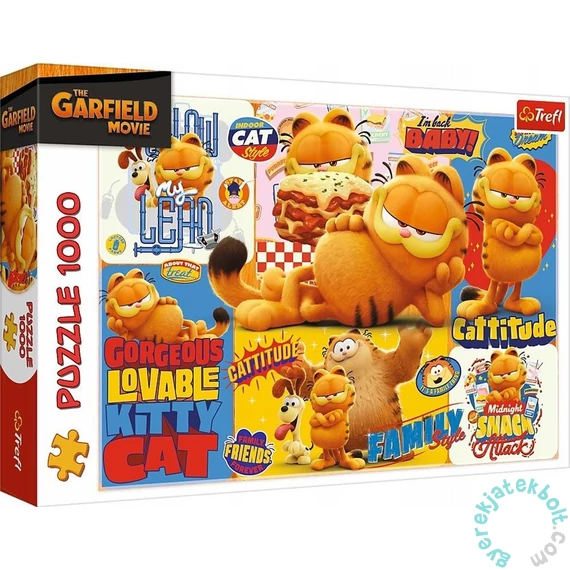 Trefl 1000 db-os puzzle - Garfield (10935)