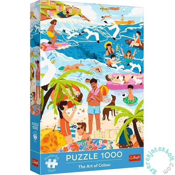 Trefl 1000 db-os puzzle - The Art of Colour - Vakáció (12065)