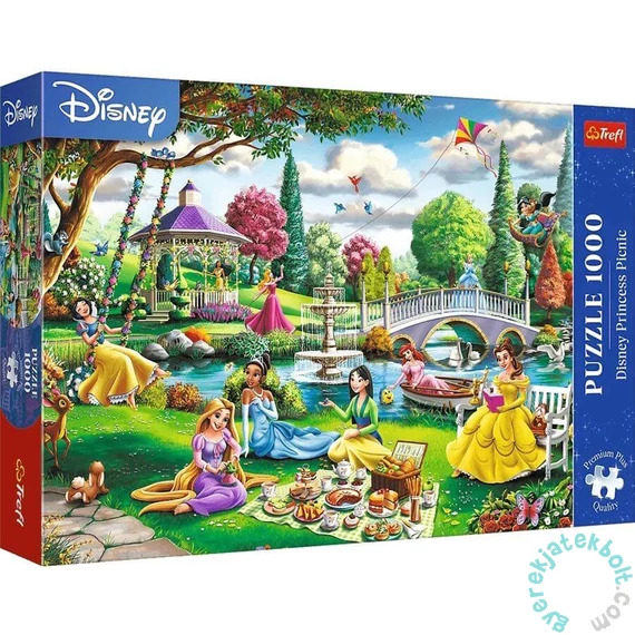 Trefl 1000 db-os Premium Plus puzzle - Disney Princess - Piknik (10919)