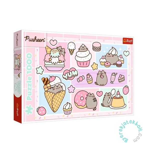 Trefl 1000 db-os puzzle - Pusheen (10938)