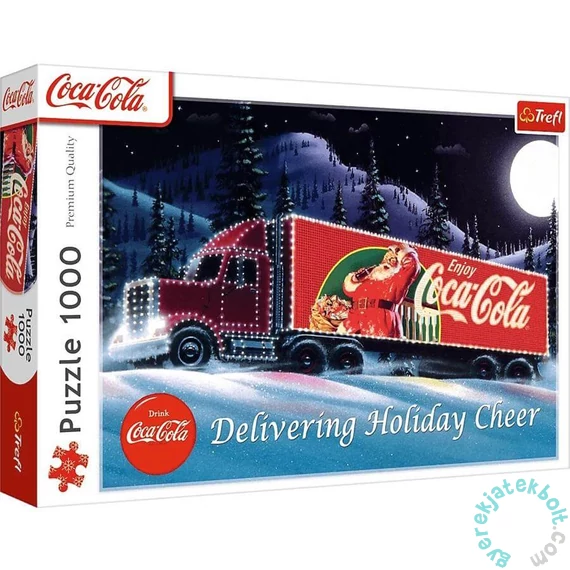 Trefl 1000 db-os puzzle - Coca-Cola - Karácsonyi kamion (10941)