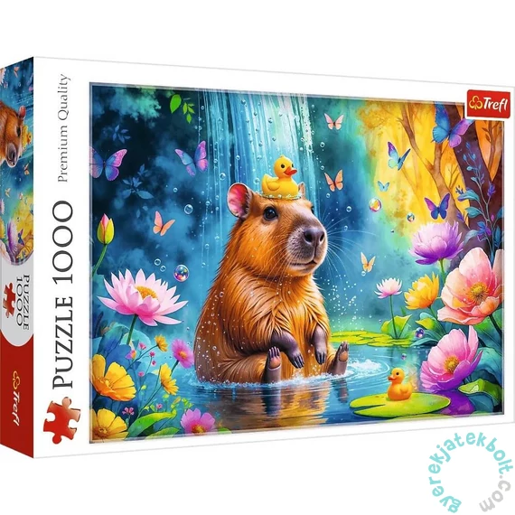 Trefl 1000 db-os puzzle - Kapibara (10949)