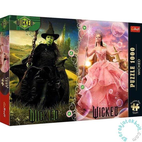 Trefl 1000 db-os Premium Plus puzzle - Wicked - Elphaba és Glinda (12090)