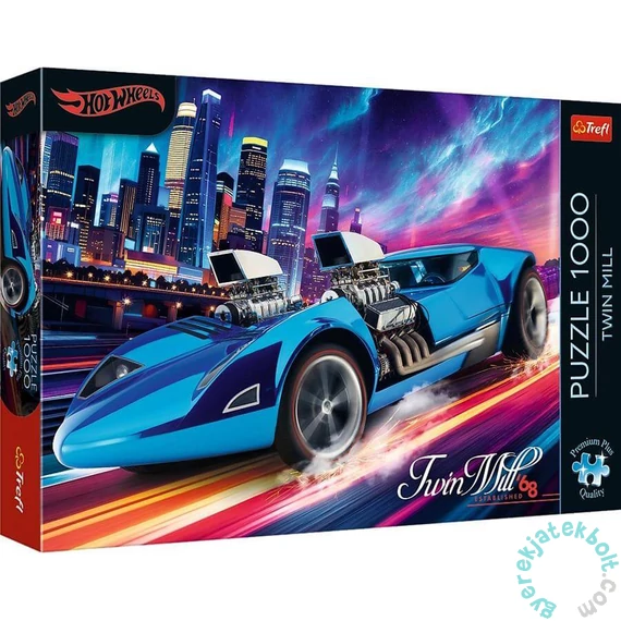 Trefl 1000 db-os Premium Plus puzzle - Hot Wheels - Twin Mill (12092)