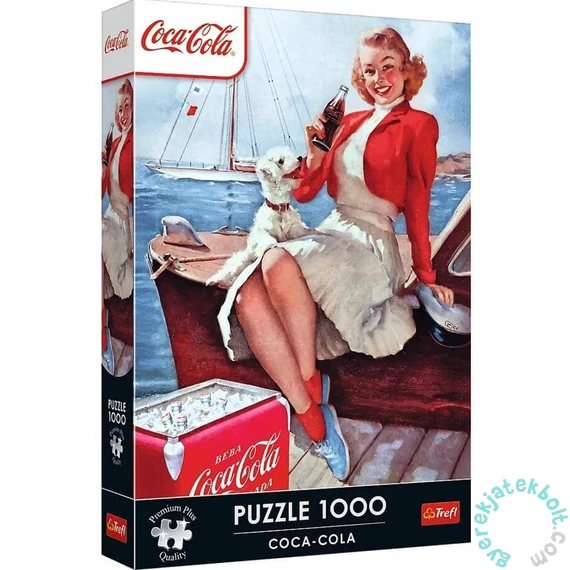Trefl 1000 db-os Premium Plus puzzle - Coca-Cola - Itt az ideje egy kis szünetnek (12099)