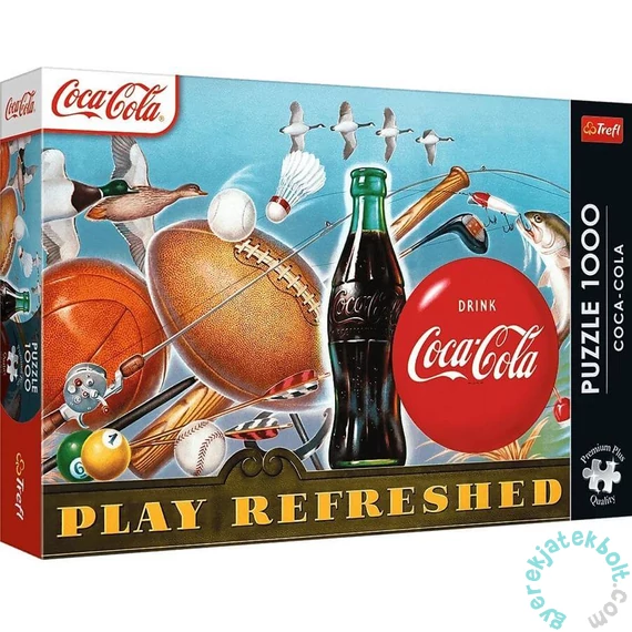 Trefl 1000 db-os Premium Plus puzzle - Coca-Cola - Frissülj fel! (12101)