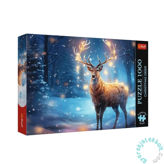 Trefl 1000 db-os Premium Plus puzzle - Karácsonyi rénszarvas (12119)