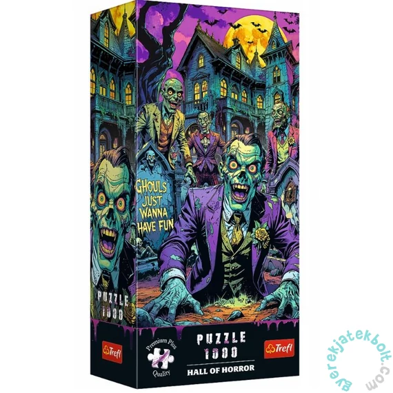 Trefl 1000 db-os Premium Plus puzzle - Hall of Horror - Zombik (12132)