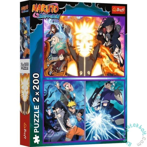 Trefl 2 x 200 db-os puzzle - Naruto Shippuden (13333)