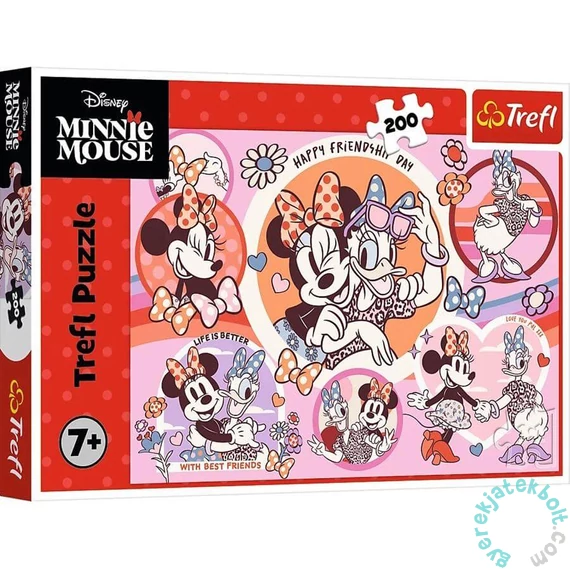 Trefl 200 db-os puzzle - Minnie és Daisy (13343)