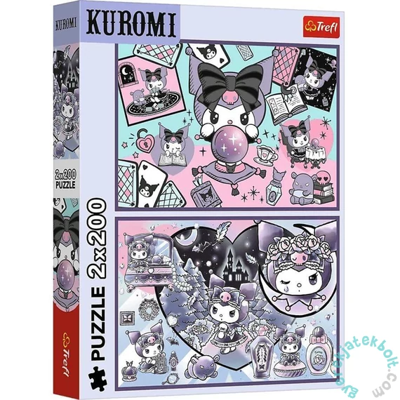 Trefl 2 x 200 db-os puzzle - Kuromi (13345)