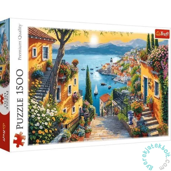 Trefl 1500 db-os puzzle - Kilátás a tengerre (26216)