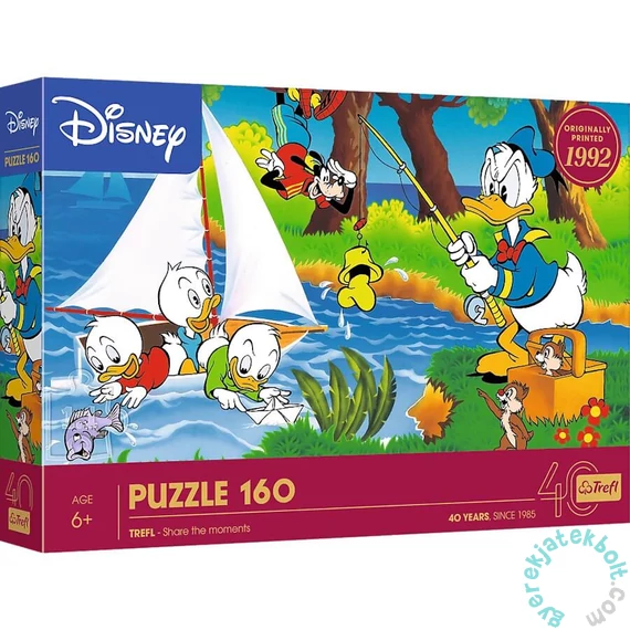 Trefl 160 db-os puzzle - 40 Éves Jubileum - Disney - Kaland a tavon (40053)